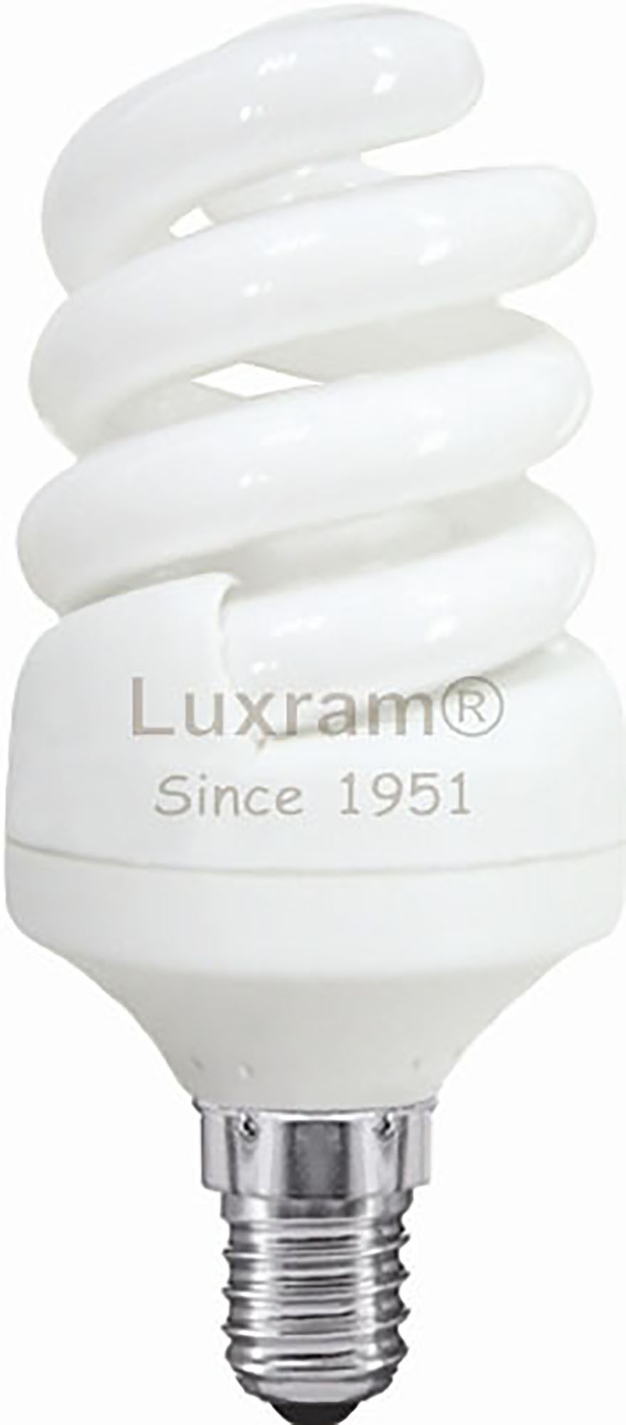 Extra Mini Sup Spiral Compact Fluorescent Luxram Spiral & U-Tube Extra Mini Sup Spiral Compact Fluorescent Luxram Spiral & U-Tube